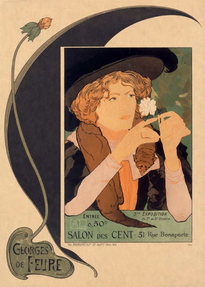 Georges de Feure Georges De Feure III No4 - Poster