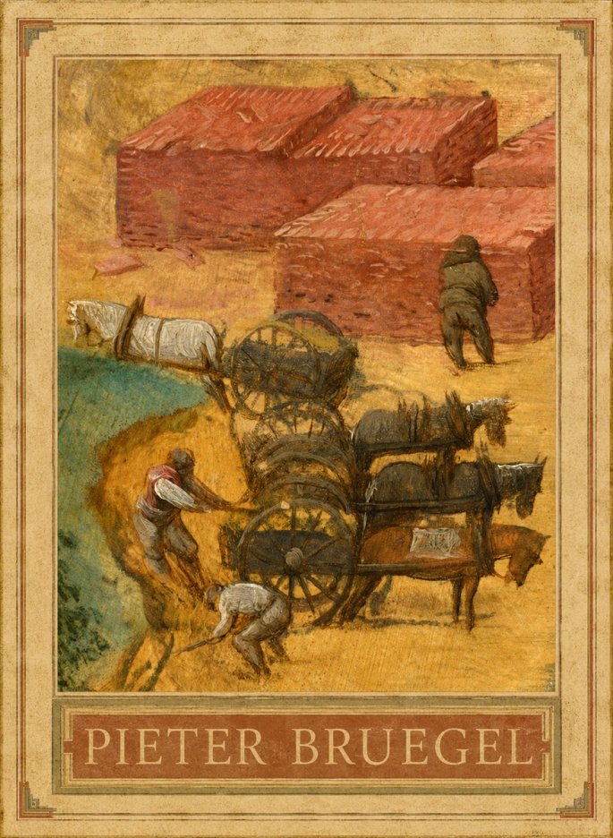 Pieter Bruegel The Brickmakers No1 - Poster