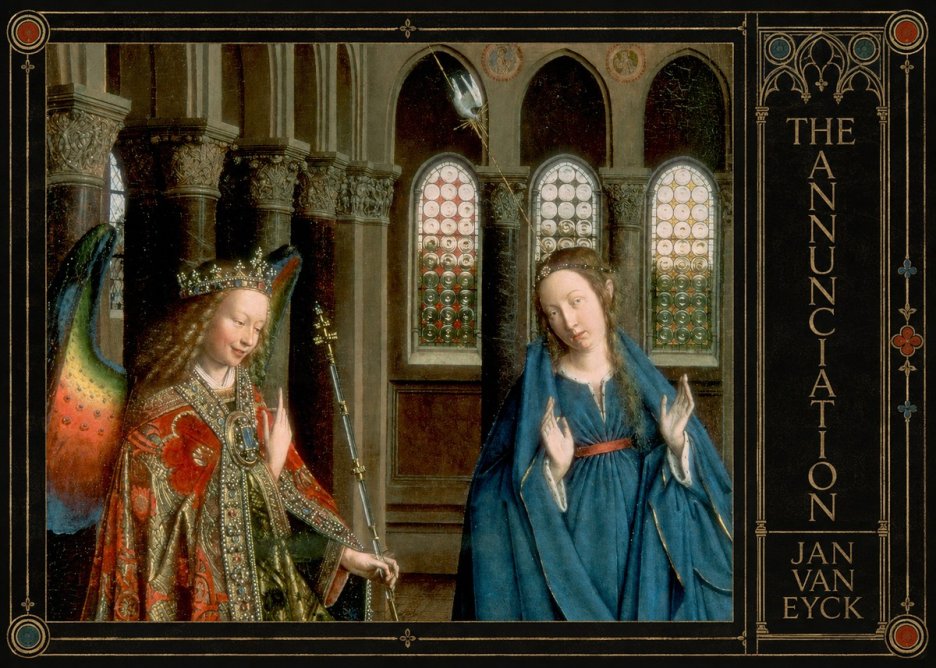 Jan van Eyck The Annunciation II No5 - Poster