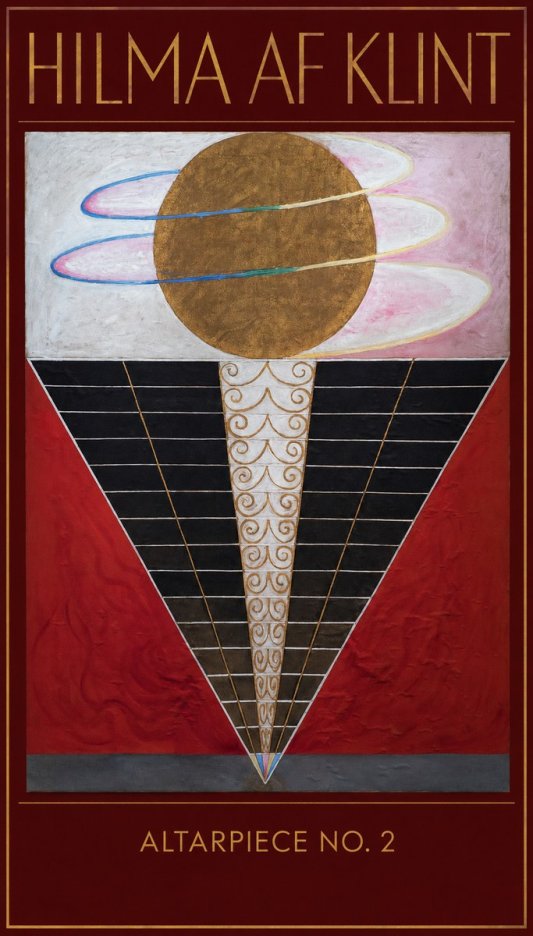 Hilma af Klint The Ten Largest, No. 1, Childhood II No3 - Poster
