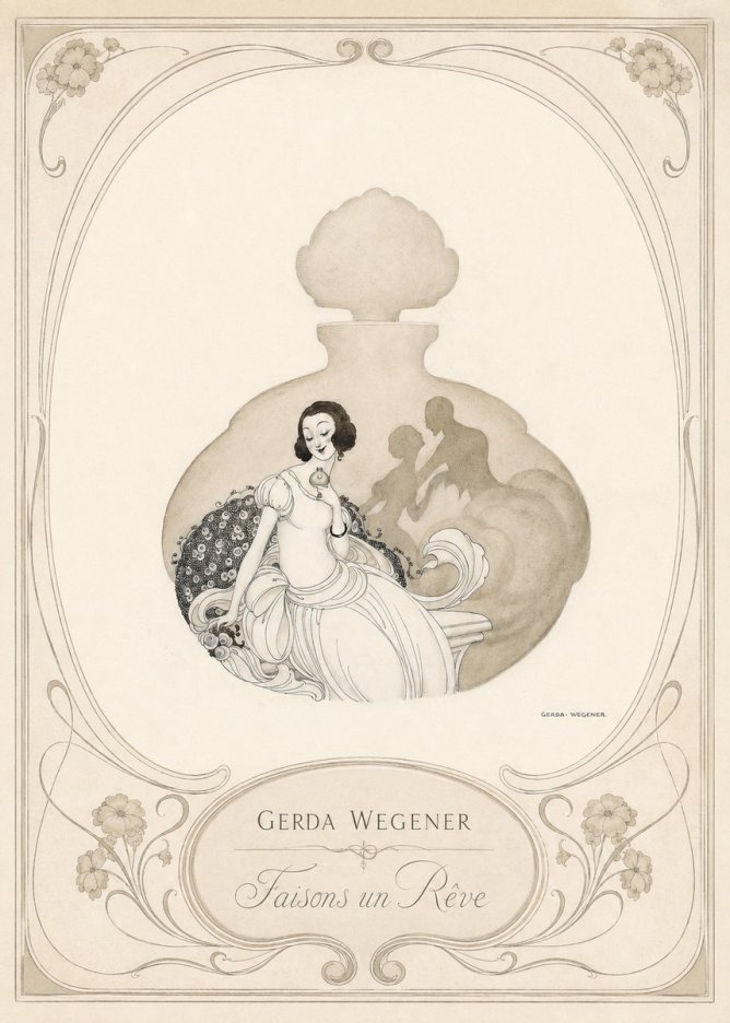 Gerda Wegener Faisons Un Rêve No3 - Poster
