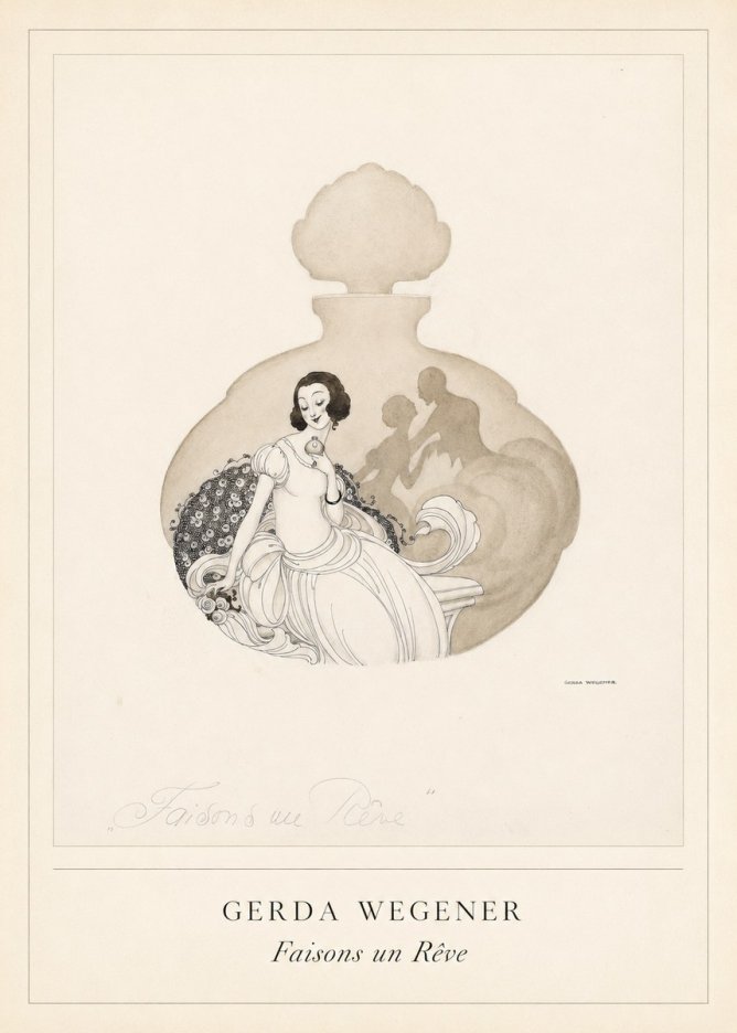 Gerda Wegener Faisons Un Rêve No4 - Poster