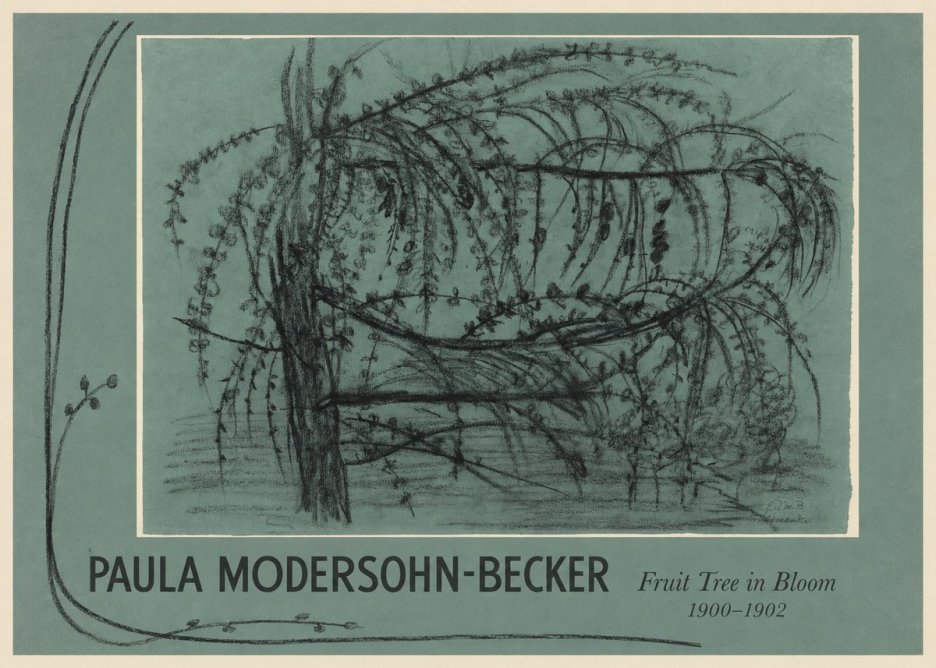 Paula Modersohn-Becker Fruit Tree in Bloom No1 - Poster