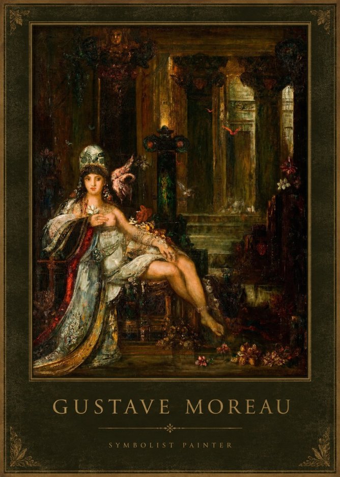 Gustave Moreau Salome III No1 - Poster