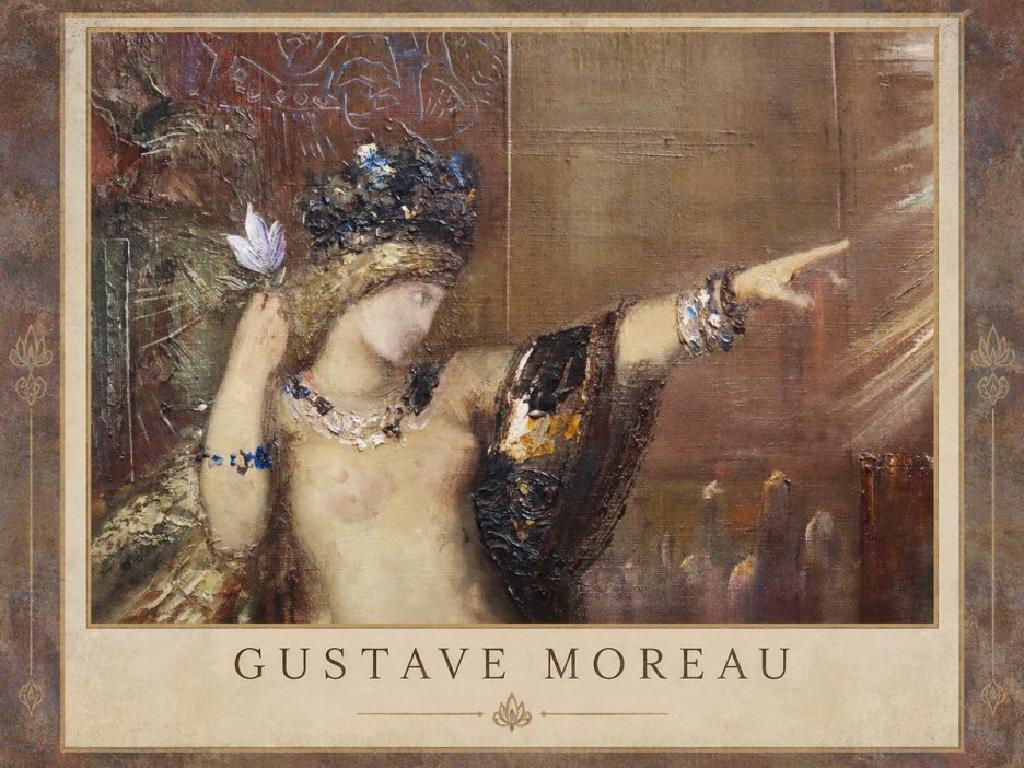Gustave Moreau Salome IV No1 - Poster