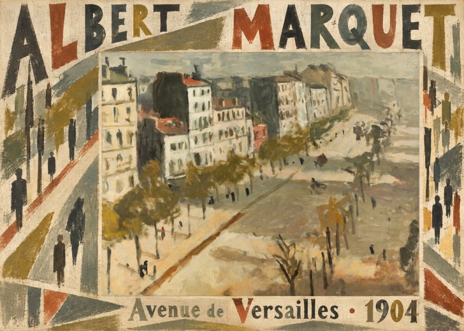Albert Marquet Avenue De Versailles · 1904 No6 - Poster