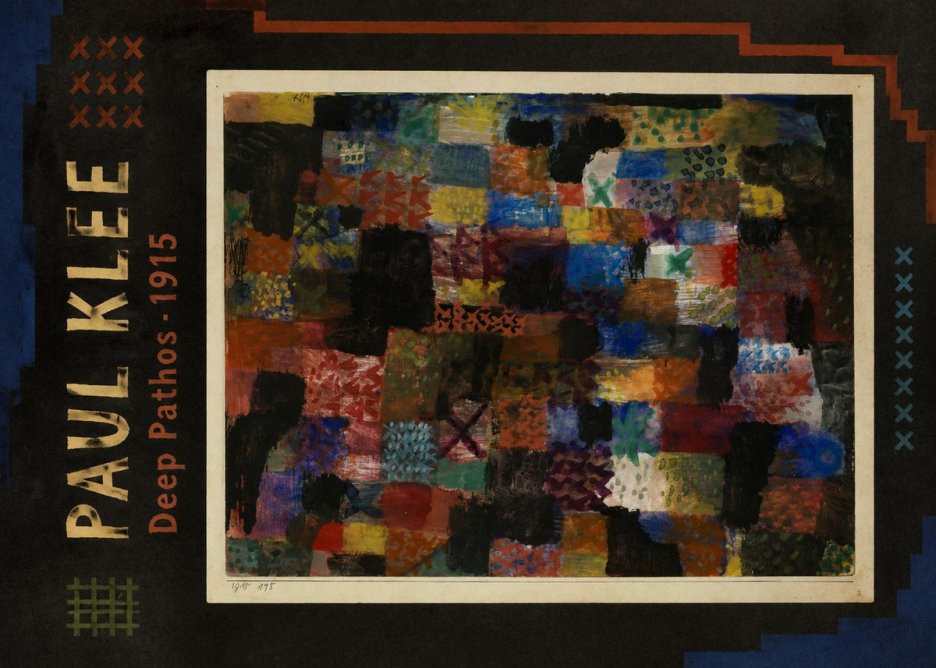 Paul Klee Deep Pathos No4 - Poster