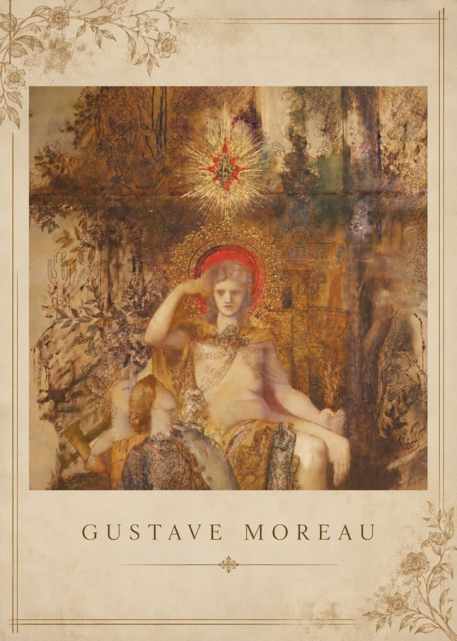 Gustave Moreau Jupiter and Semele III No2 - Poster