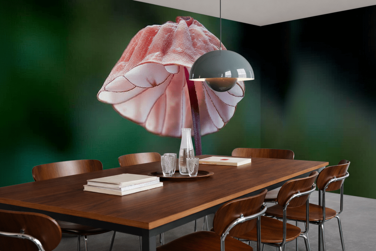 Veiled Mushroom Cap