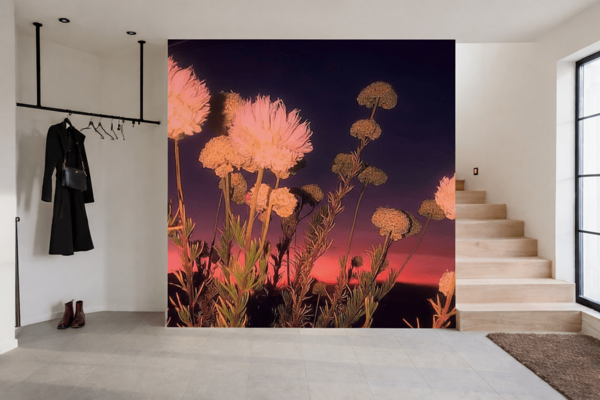 Dusky Blossom Veil
