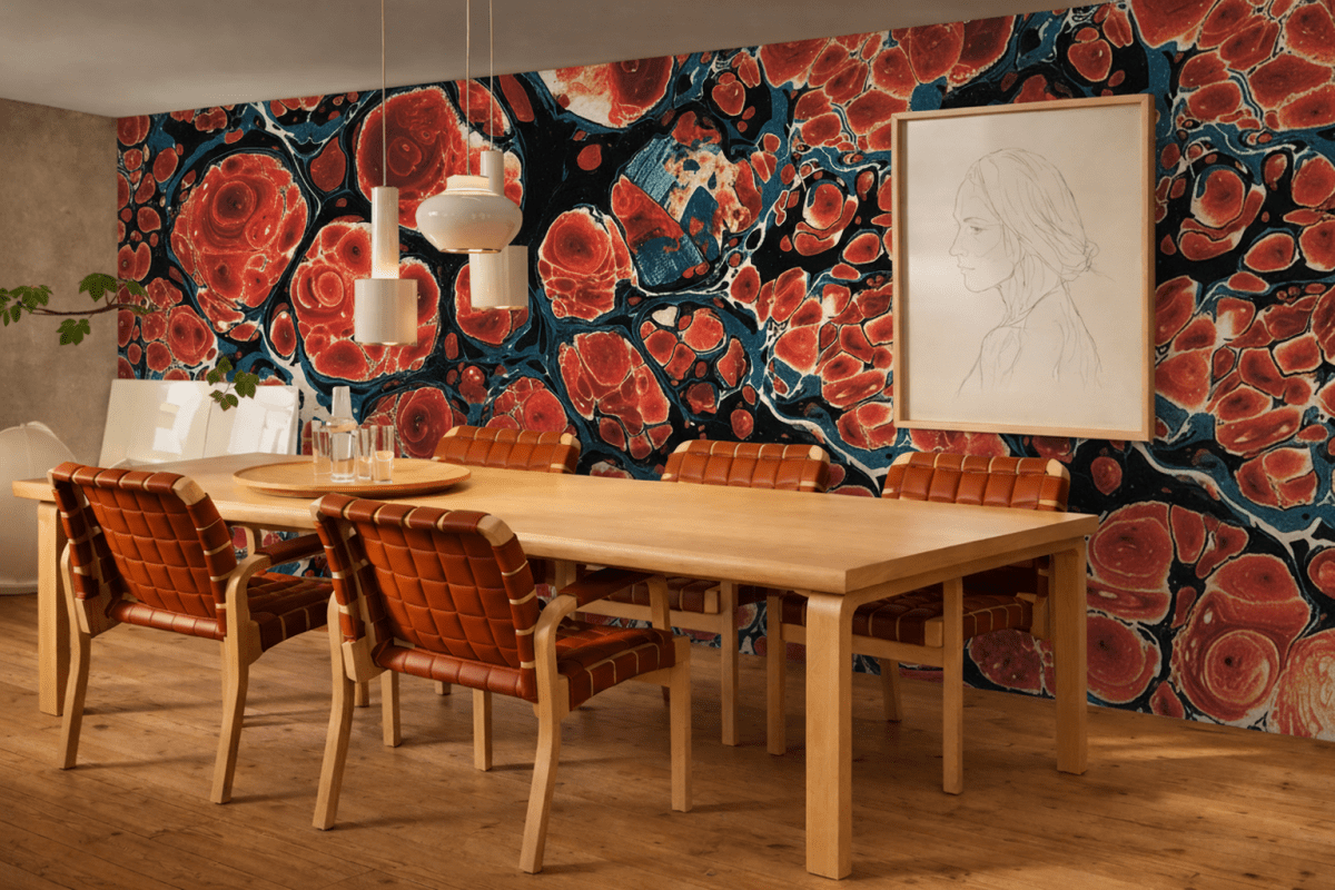 Fiery Marbled Celestial