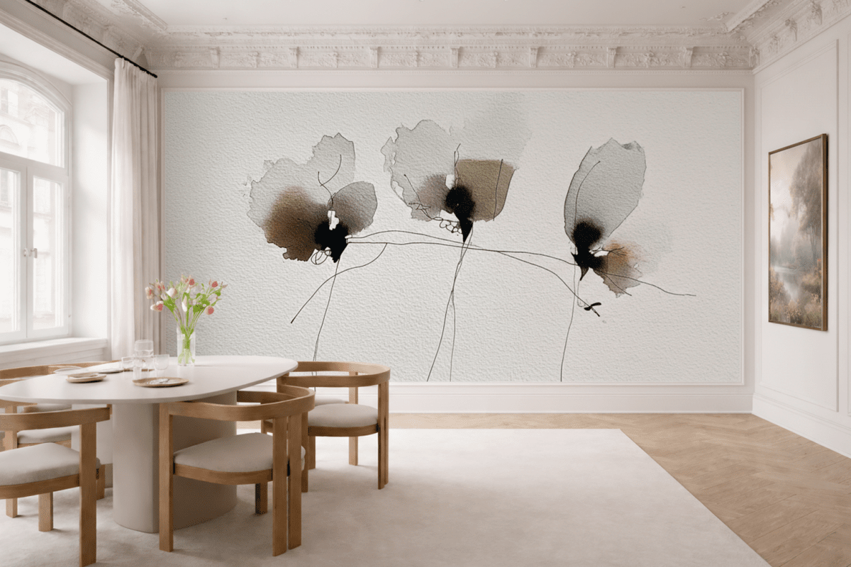 Ink Petals Reverie