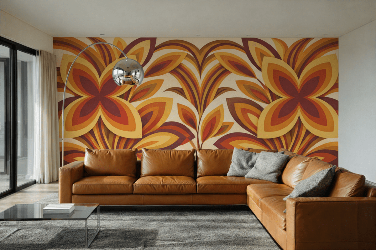 Ink Blossom Tapestry