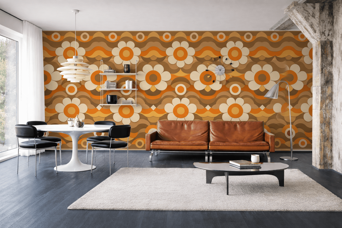 Wisped Floral Motif