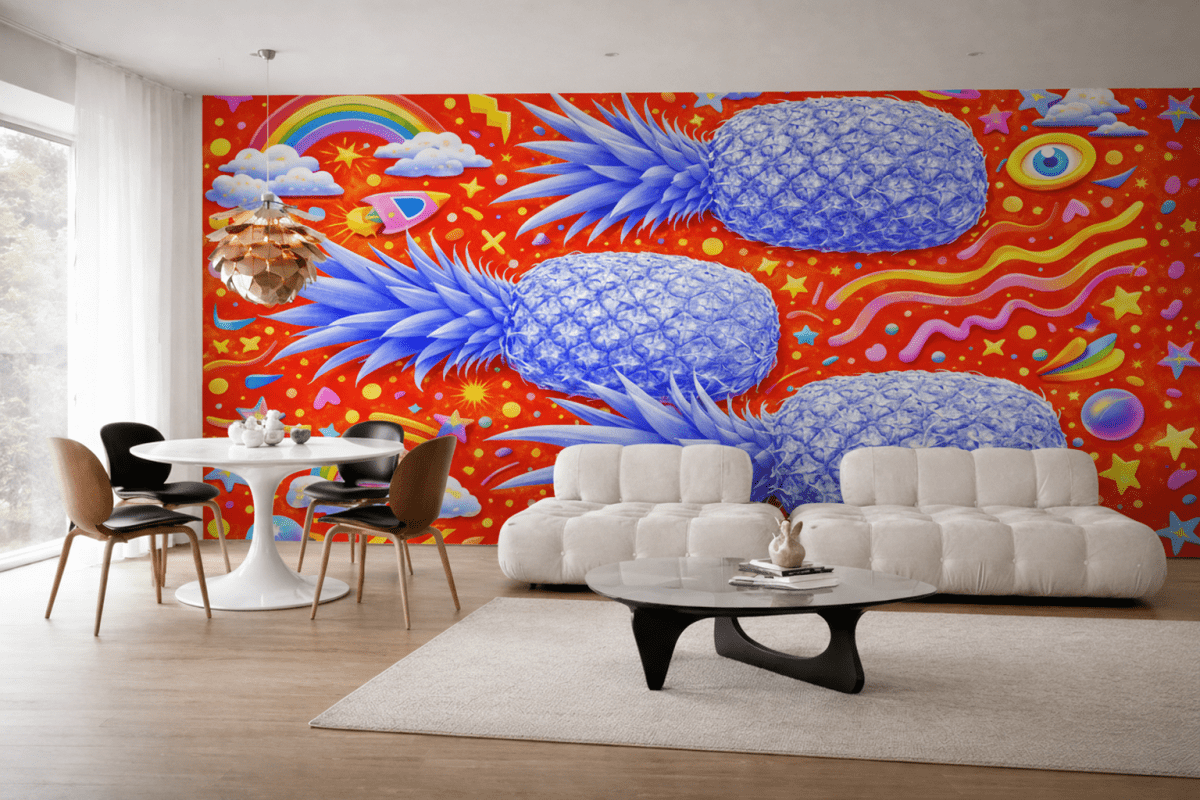 Tropical Pineapple Whimsy