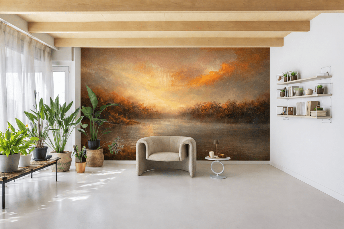 Twilight Reflective Waters