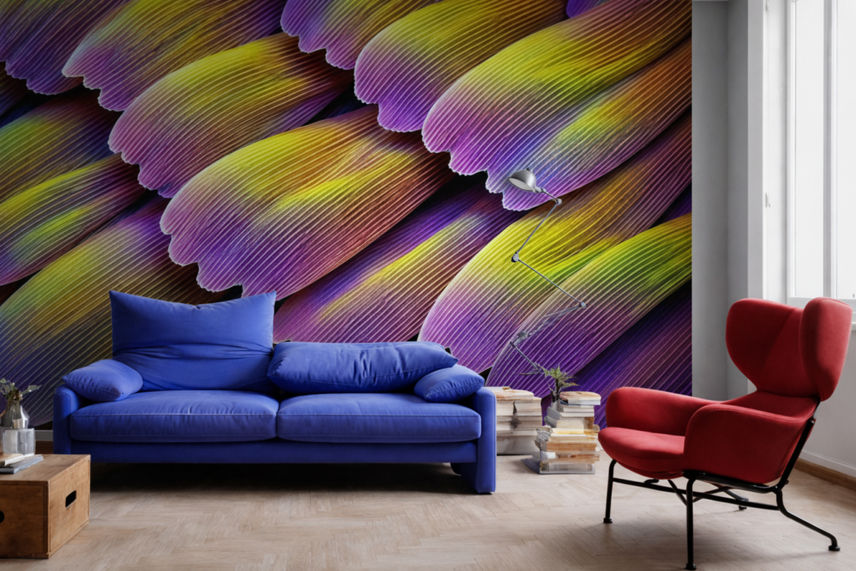 Quartz Feather Mosaic