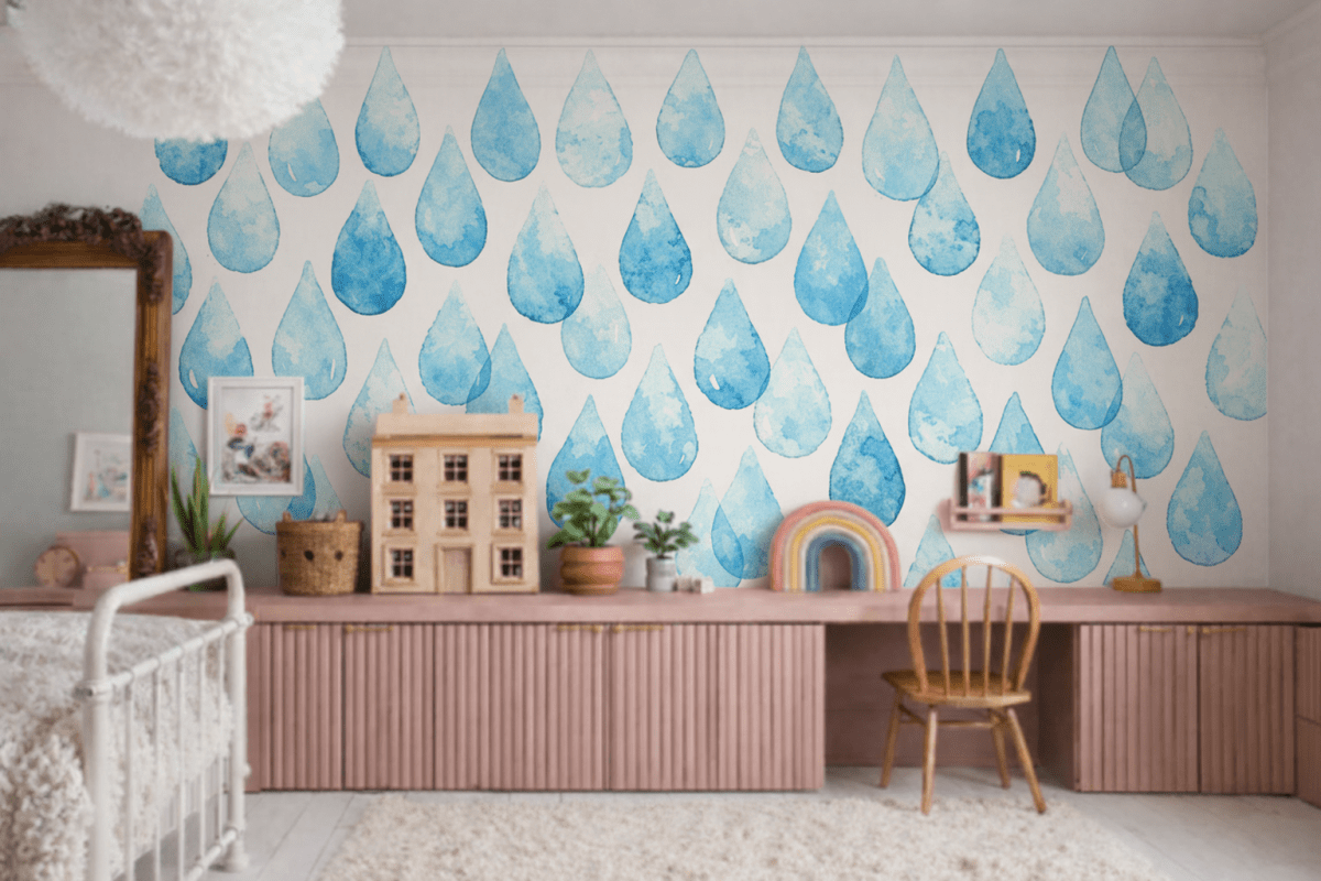 Indigo Raindrops