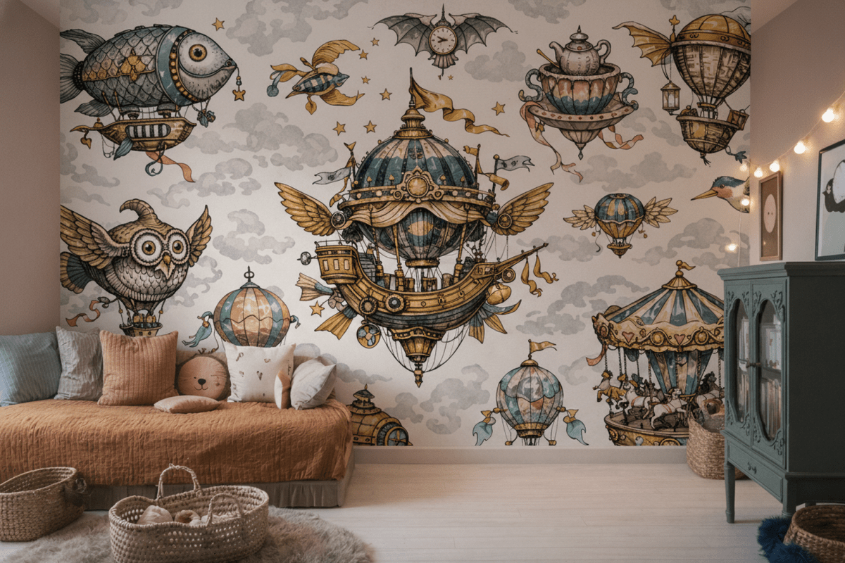 Whimsical Aviary Voyage