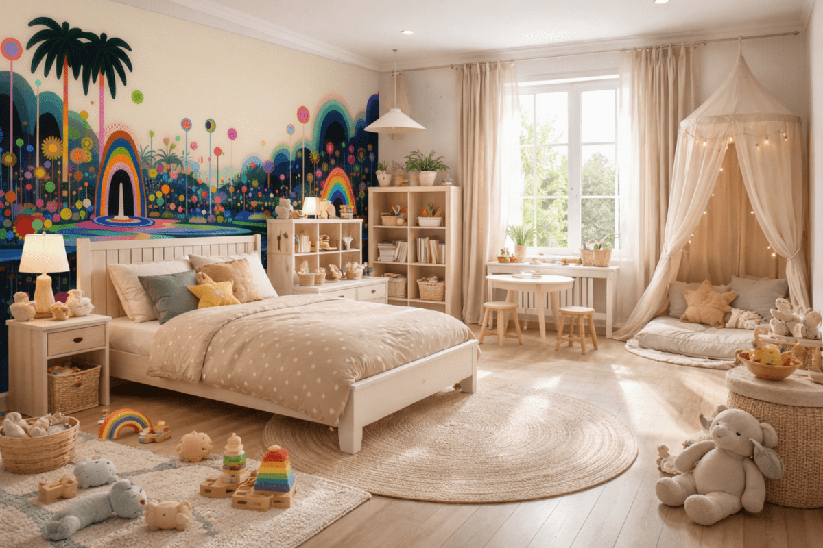 Vibrant Lagoon Reflection