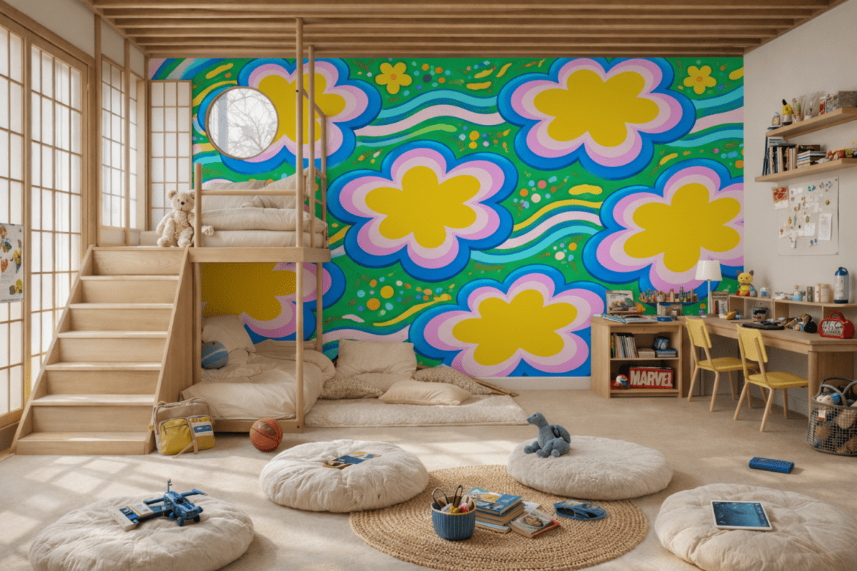 Vibrant Floral Whimsy