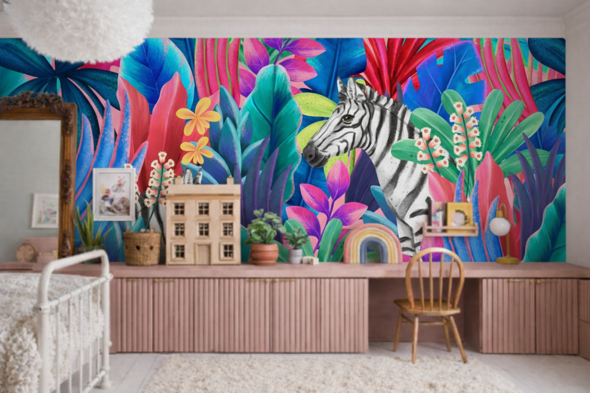 Zebra Jungle Encounter