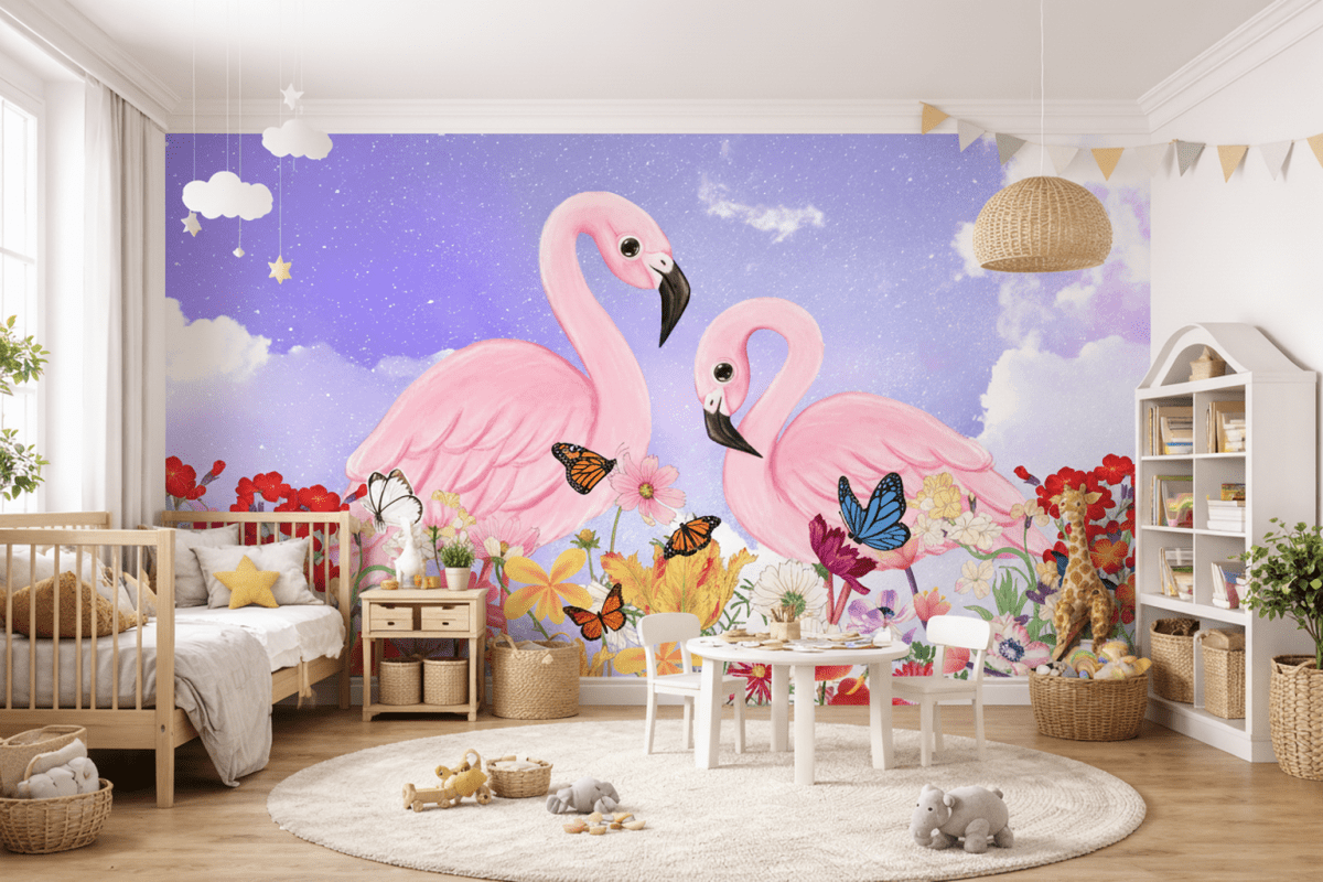 Flamingo Blossom Bounty