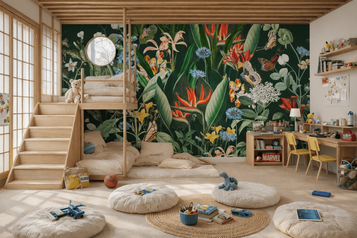 Vibrant Botanical Fusion