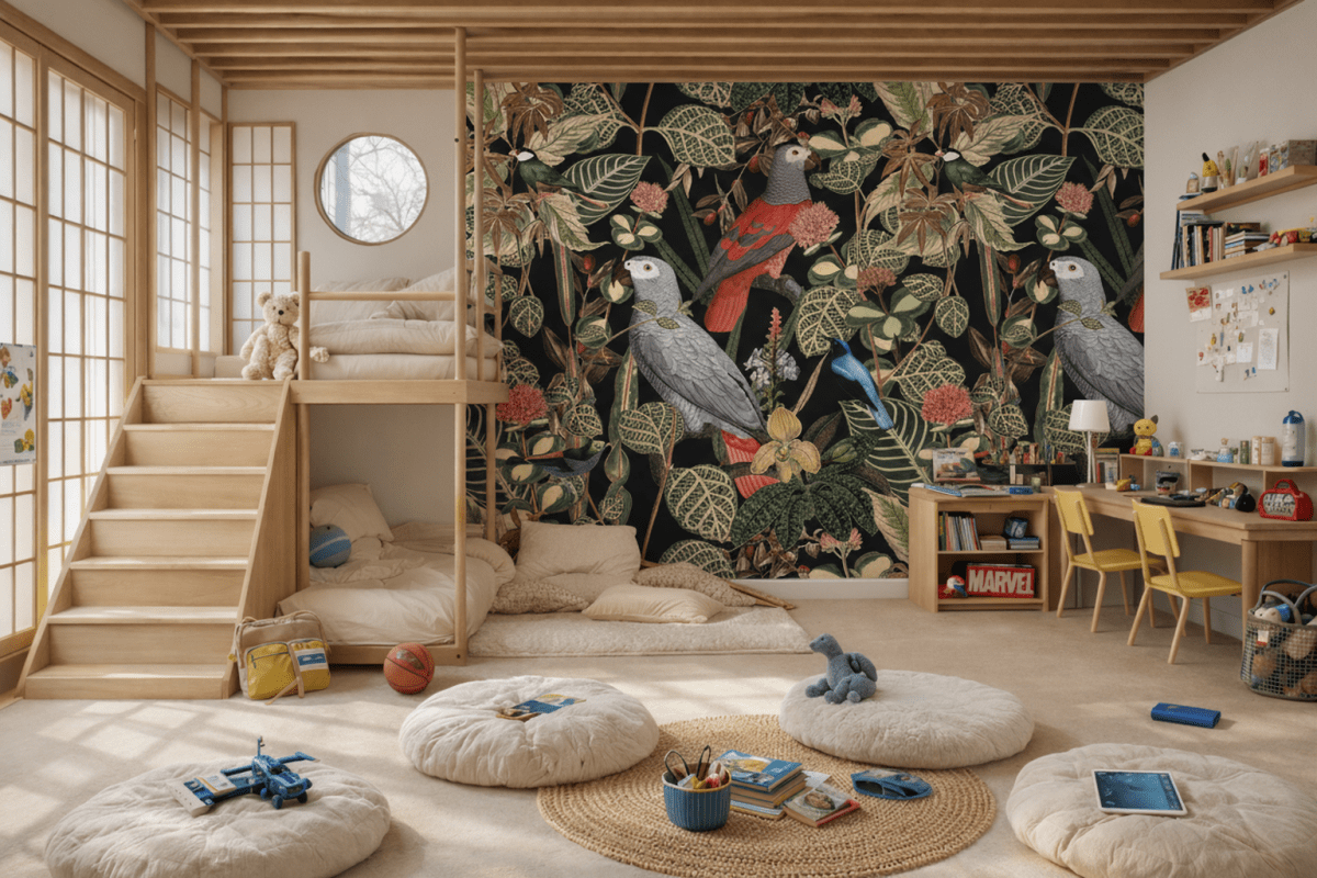 Tropical Avian Mosaic