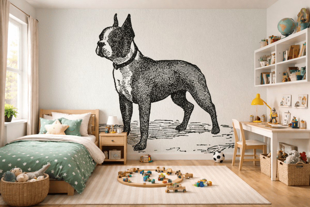 Dapper Canine Portrait