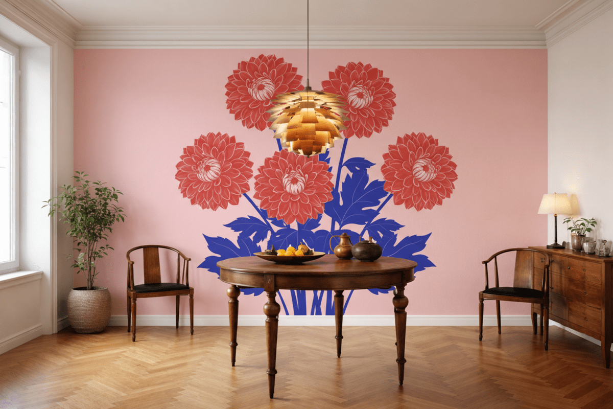 Crimson Dahlia Bouquet