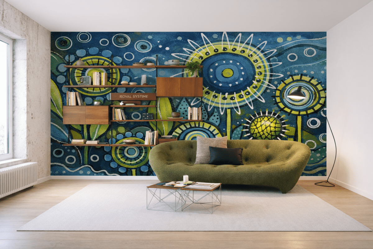 Whimsical Petal Burst