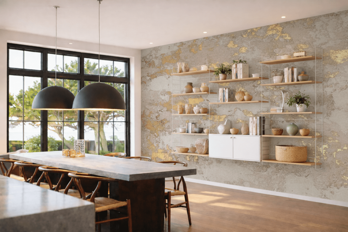 Fragmented Gold Veins