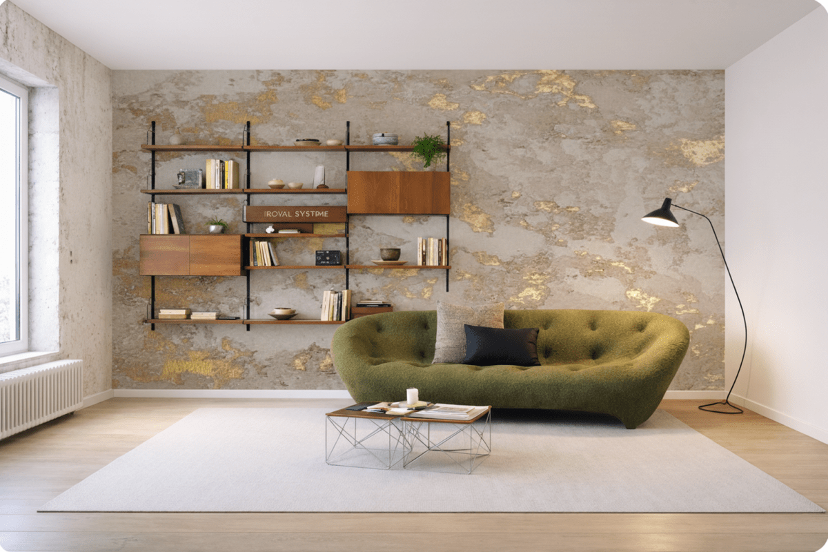 Fragmented Gold Veins