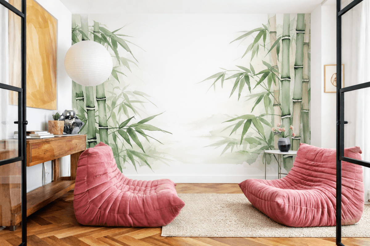 Serene Bamboo Grove