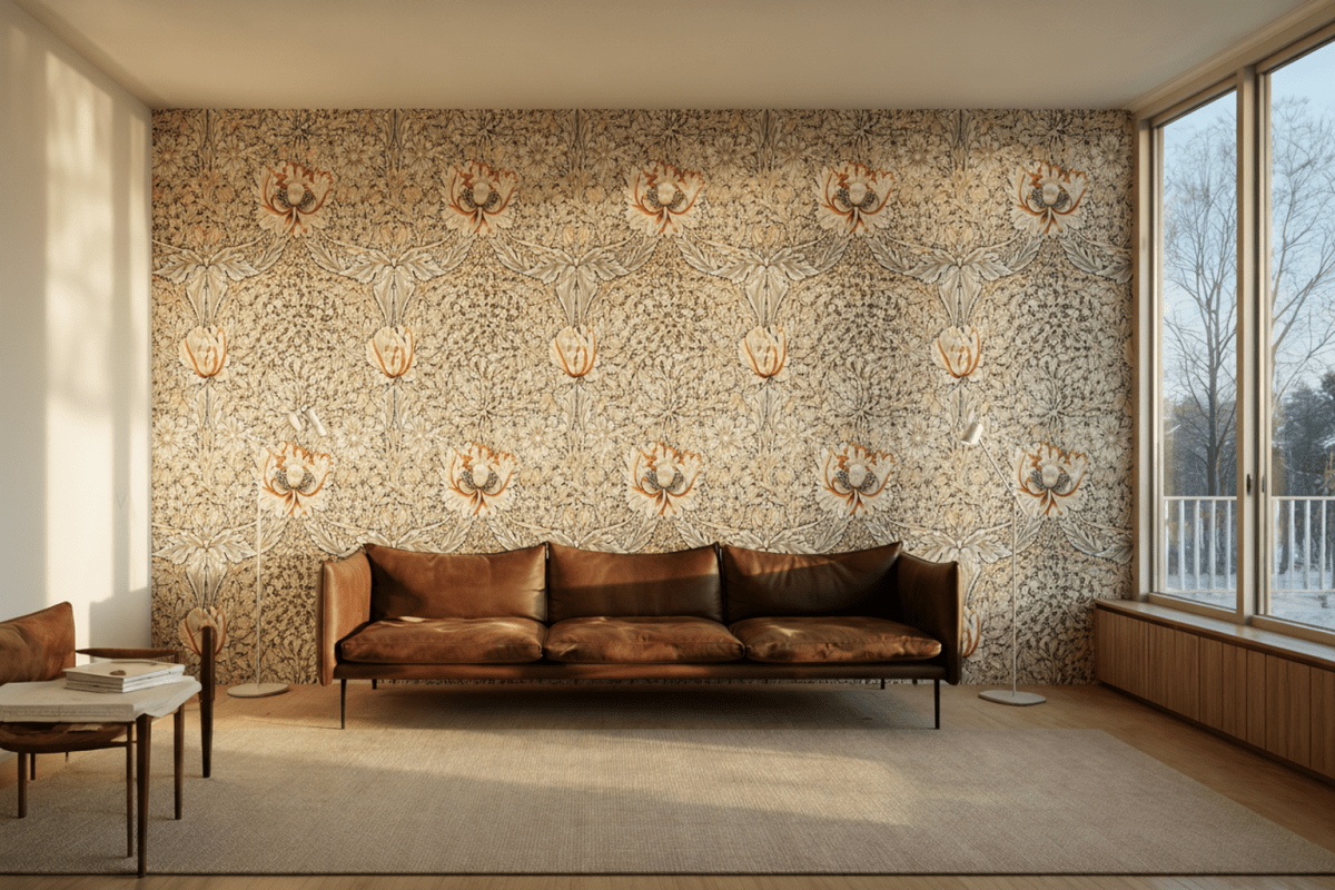 Rippled Floral Serenade