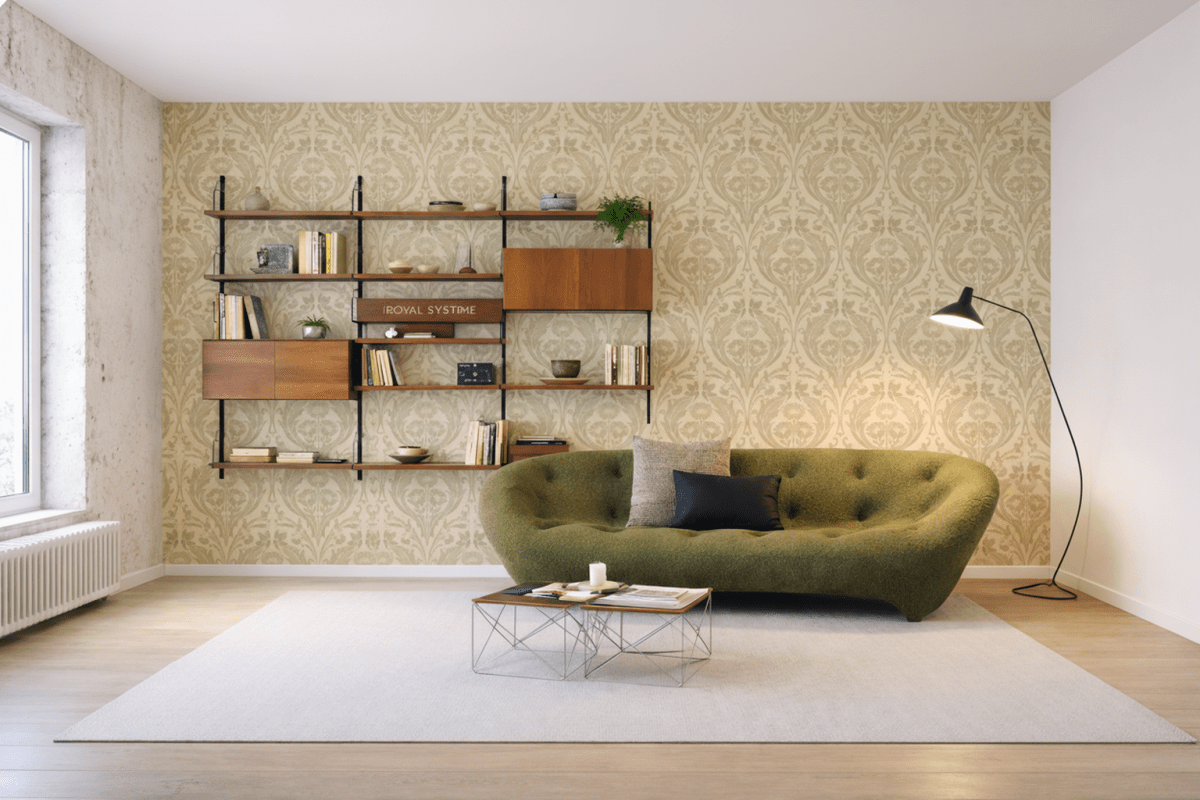 Vintage Floral Tapestry