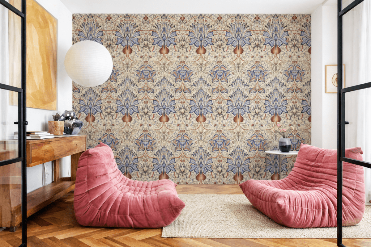 Regal Petal Tapestry