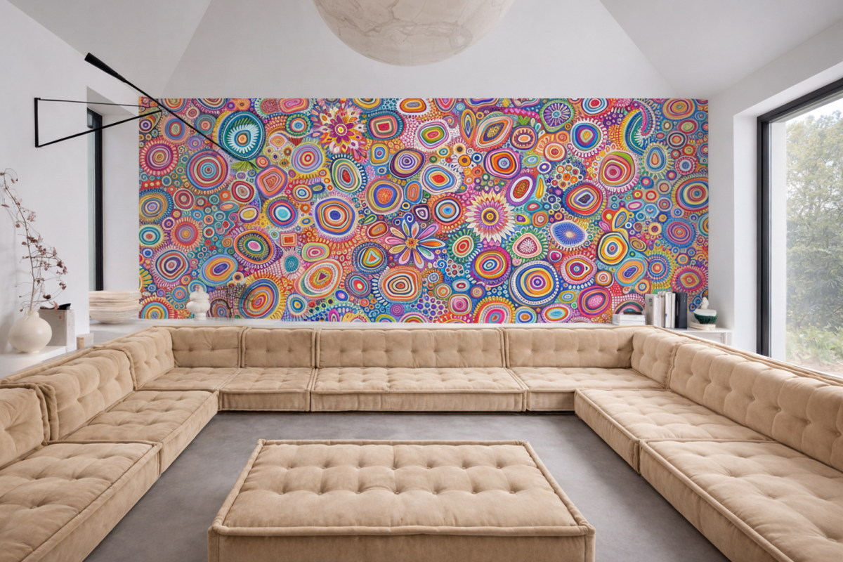 Ink Blossom Pattern