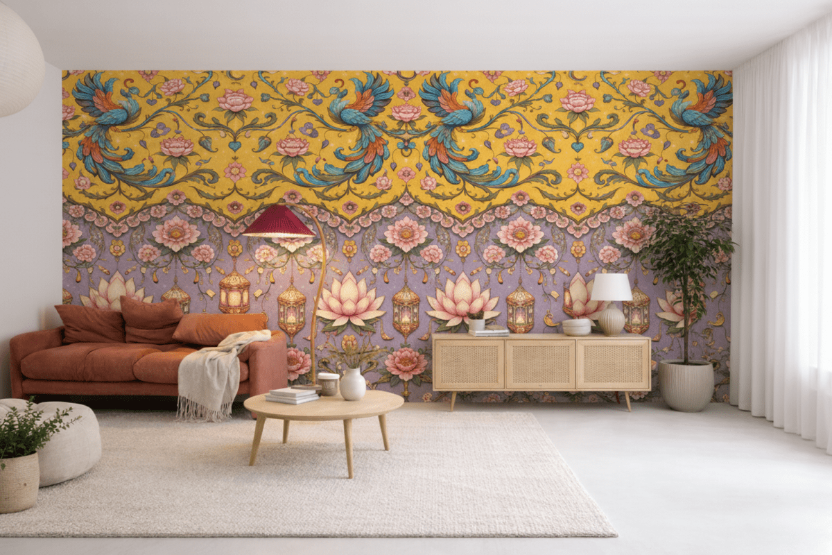 Radiant Lotus Feathers