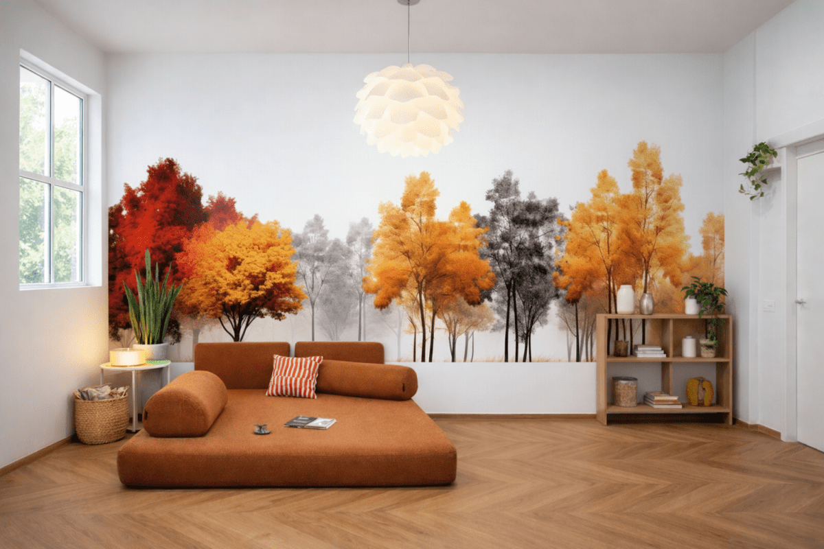 Amber Silhouette Grove