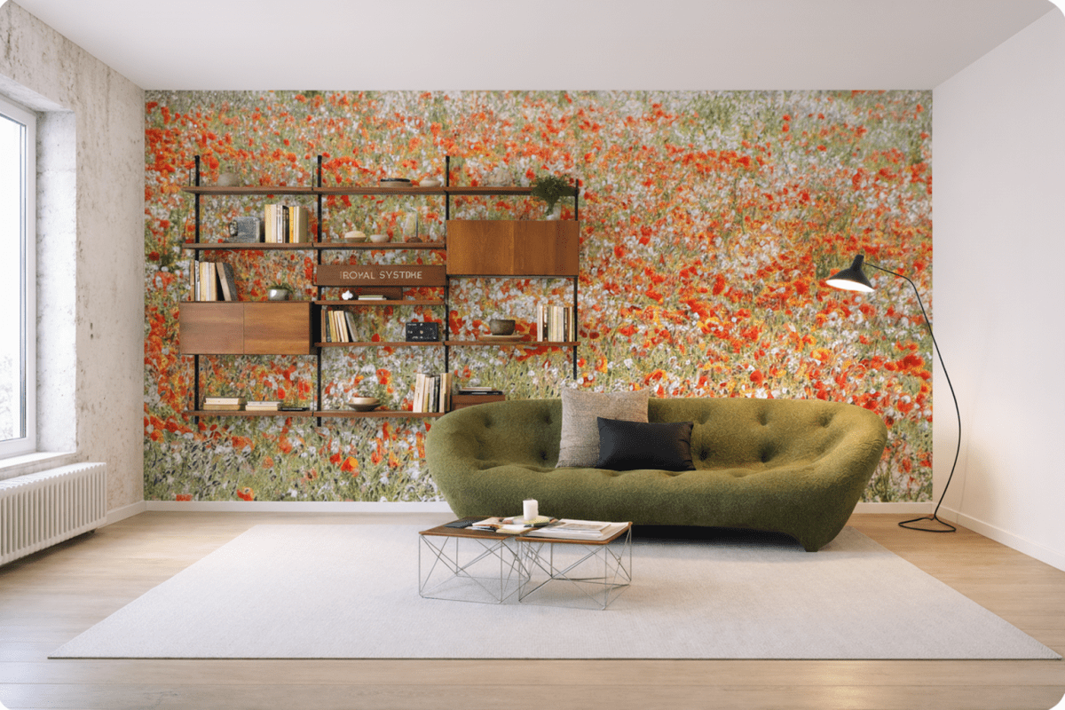 Poppy Meadow Flourish