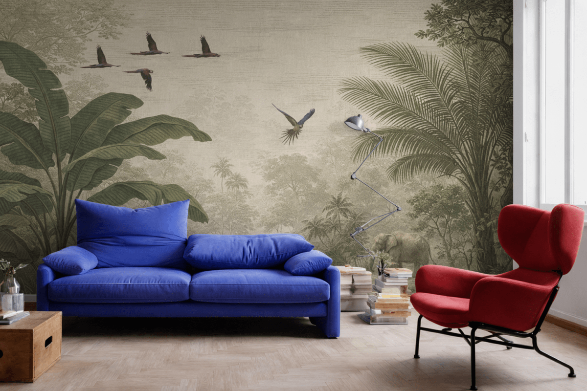 Saffron Jungle Reverie