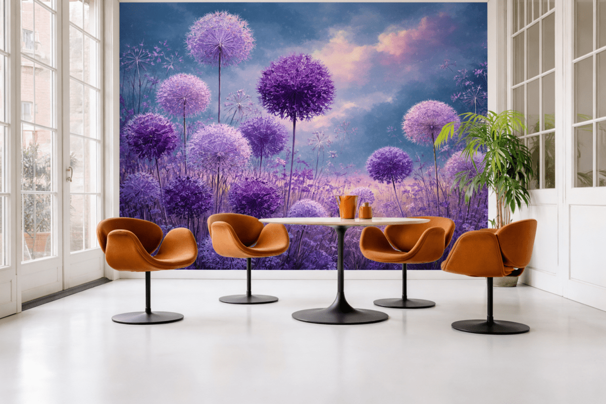 Violet Sphere Garden