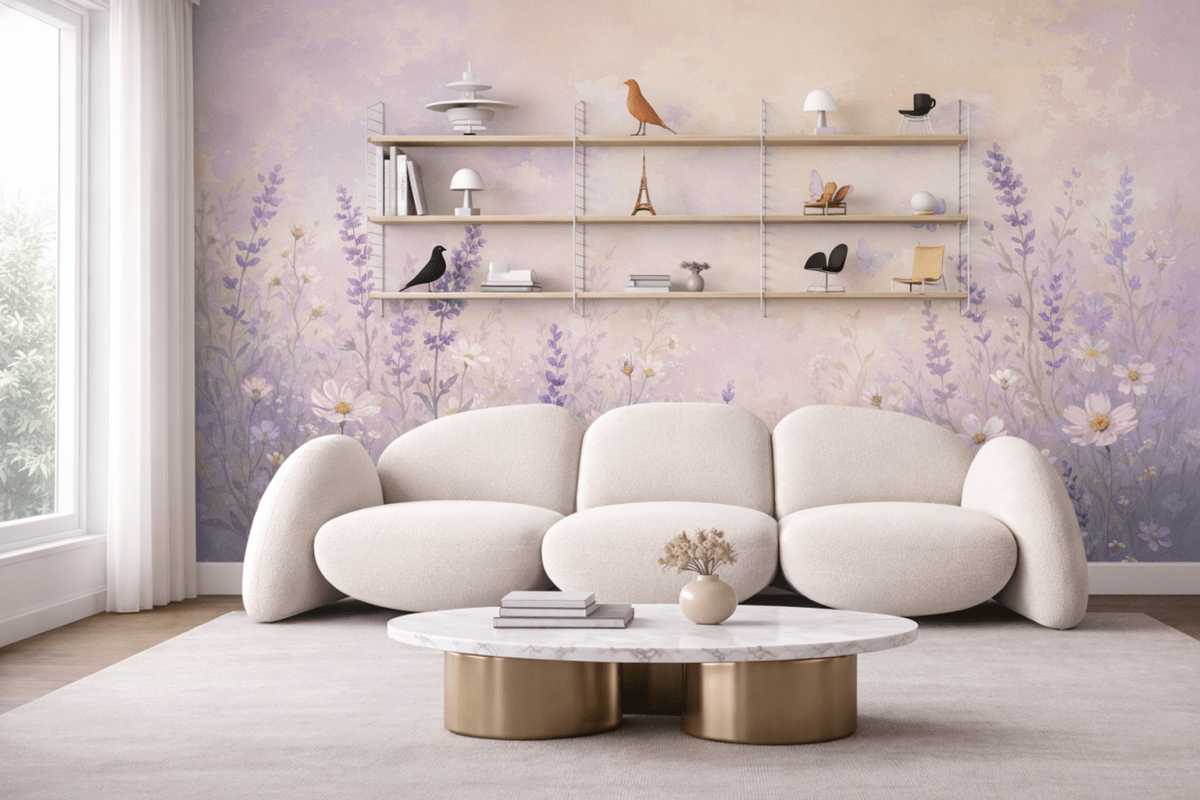 Lavender Meadowscape