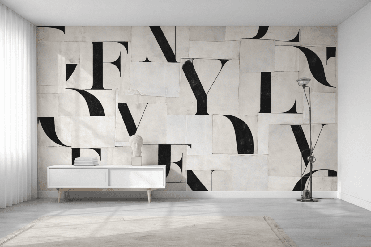 Fragmented Typography