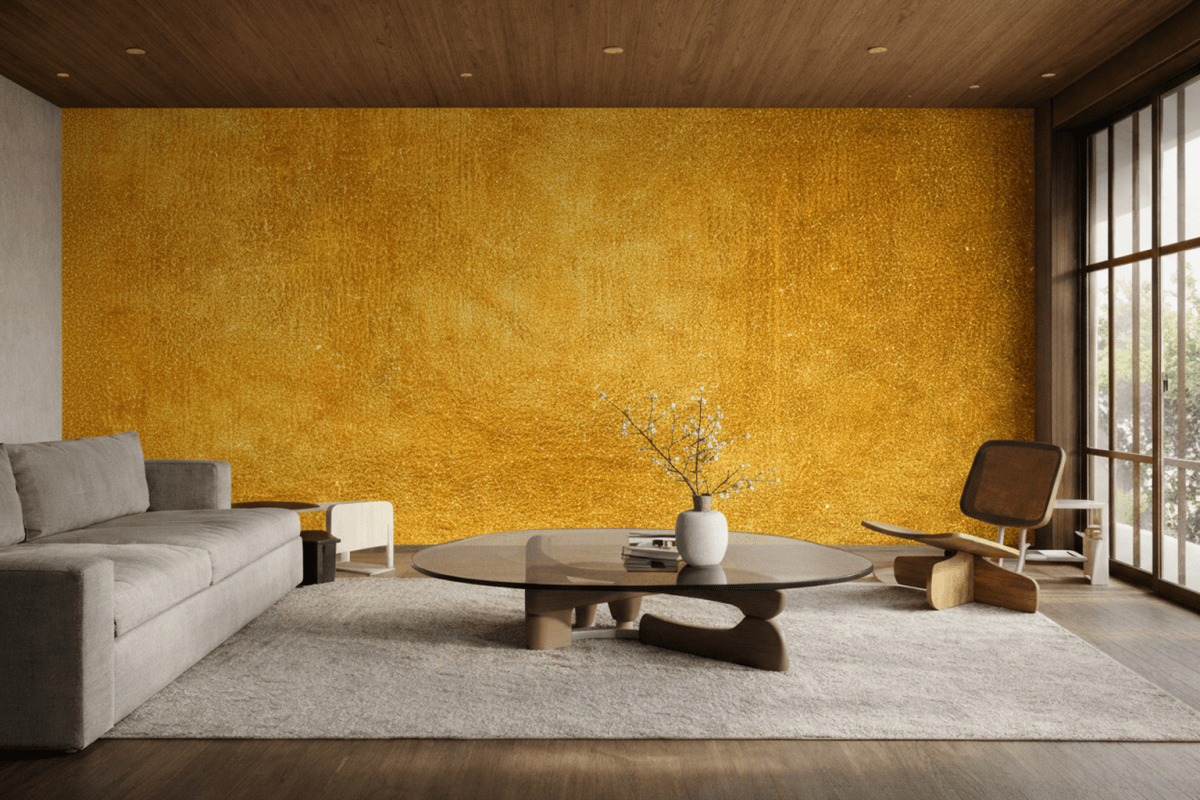 Silken Gilded Canvas