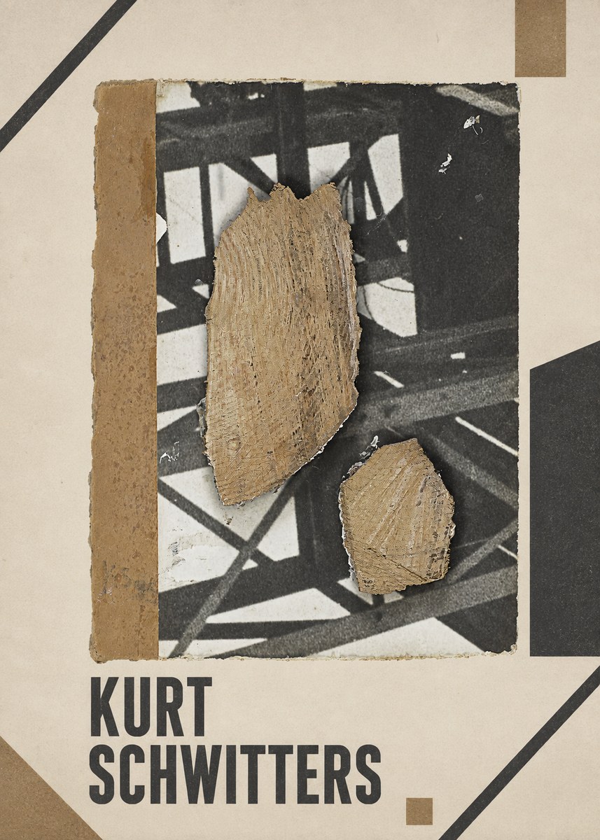 Kurt Schwitters Merz Collage with Found Objects No1 - Poster