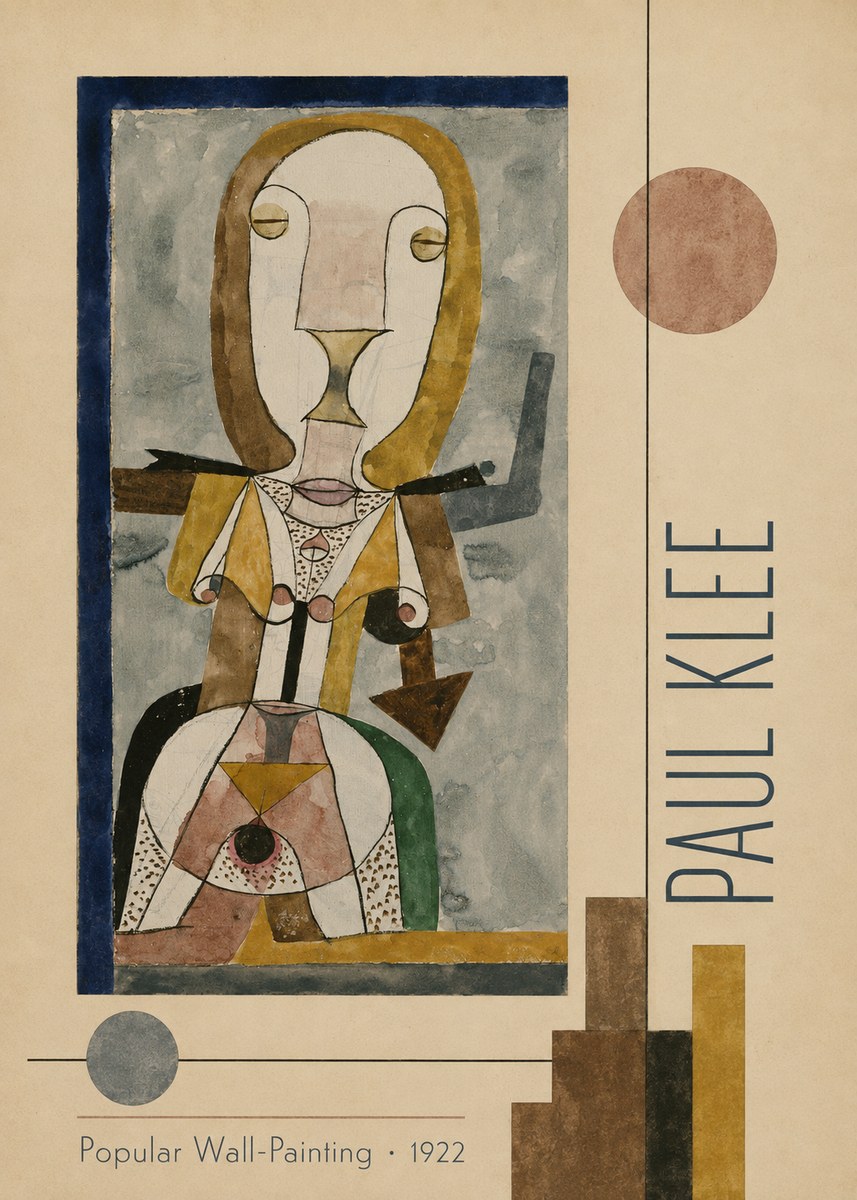 Paul Klee Popular Wall-painting No2 - Poster
