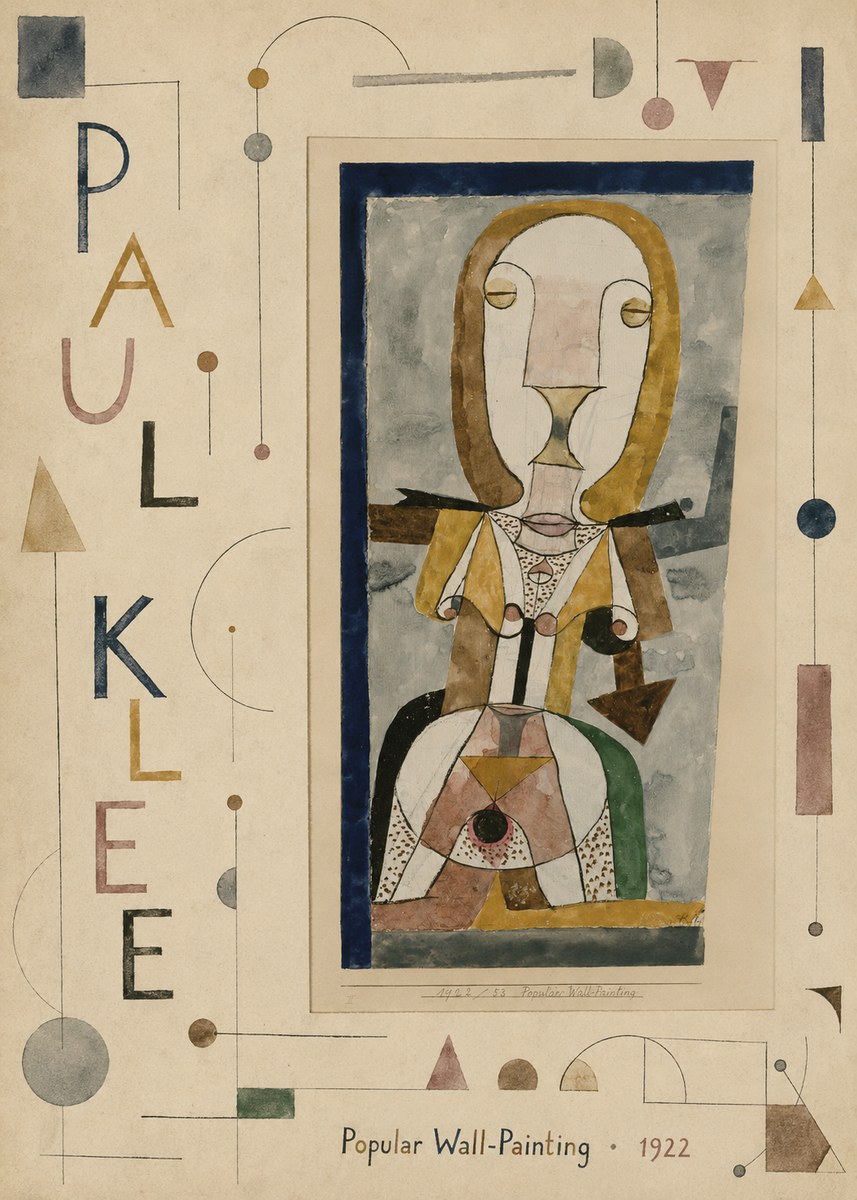 Paul Klee Popular Wall-painting No4 - Poster